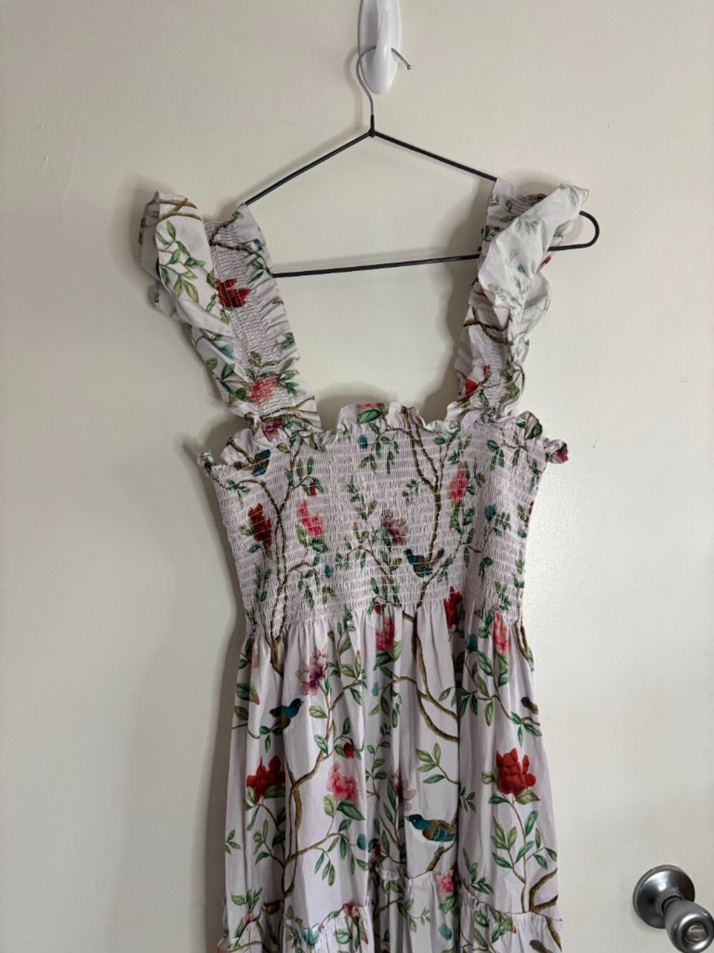 Hill House x Diane Hill Ellie Limited Edition Floral Midi A-Line Nap Dress - Picture 9 of 13